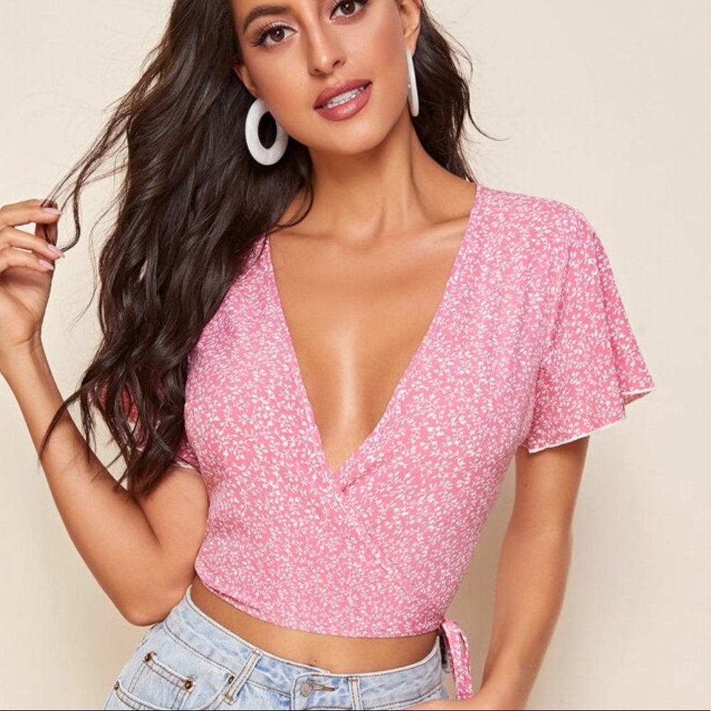 adorable wrap top